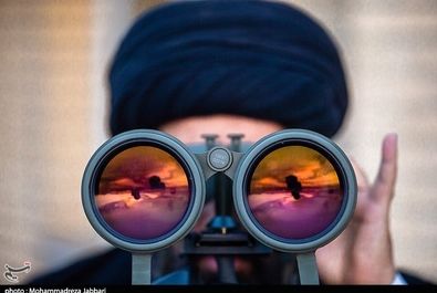 استهلال ماه شوال در روستای وریچ استان قم