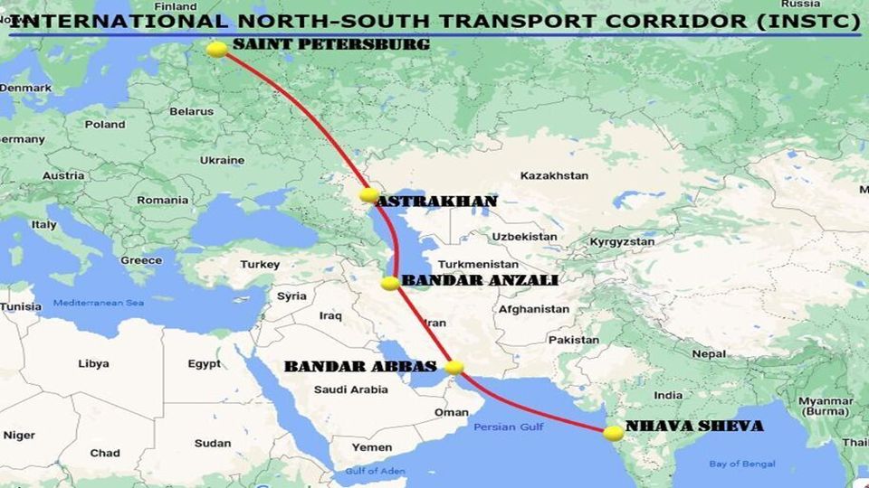إیران تحقق رقما قیاسیا جدیدا فی ترانزیت الحاویات عن طریق ممر "شمال – جنوب"