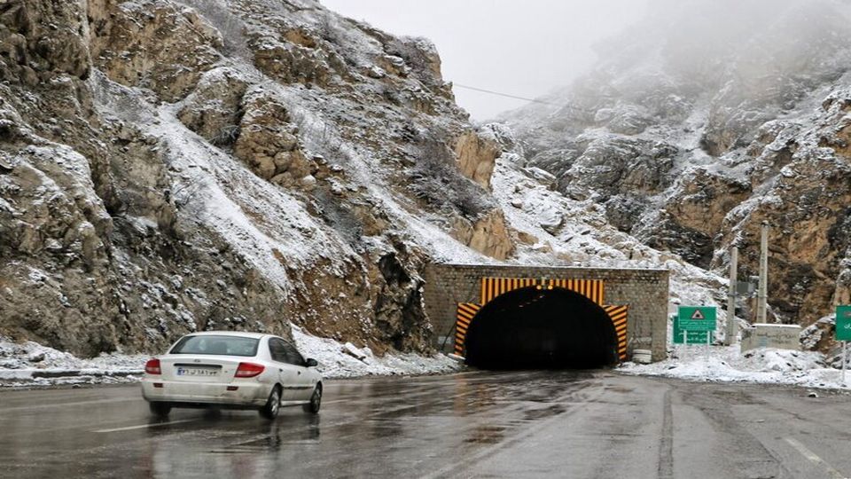 جاده چالوس بسته شد