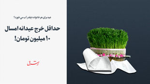 حداقل خرج عیدانه امسال ۱۰ میلیون تومان!