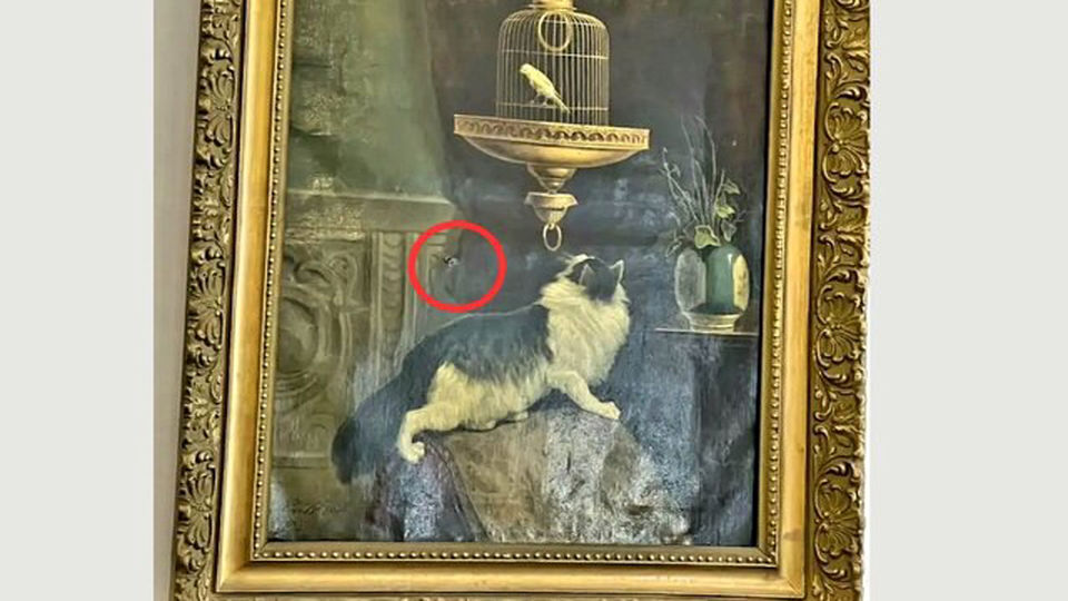 میخ بر تابلوی کمالالملک