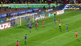 پایان دربی/ گل دوم پرسپولیس توسط امید عالیشاه به استقلال